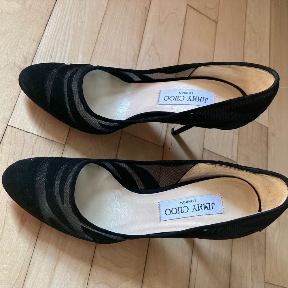 Jimmy Choose Black High Heels